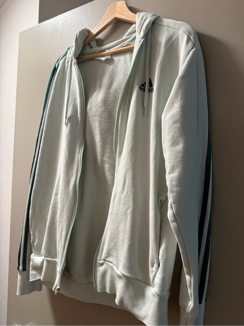 Various adidas tops and pants